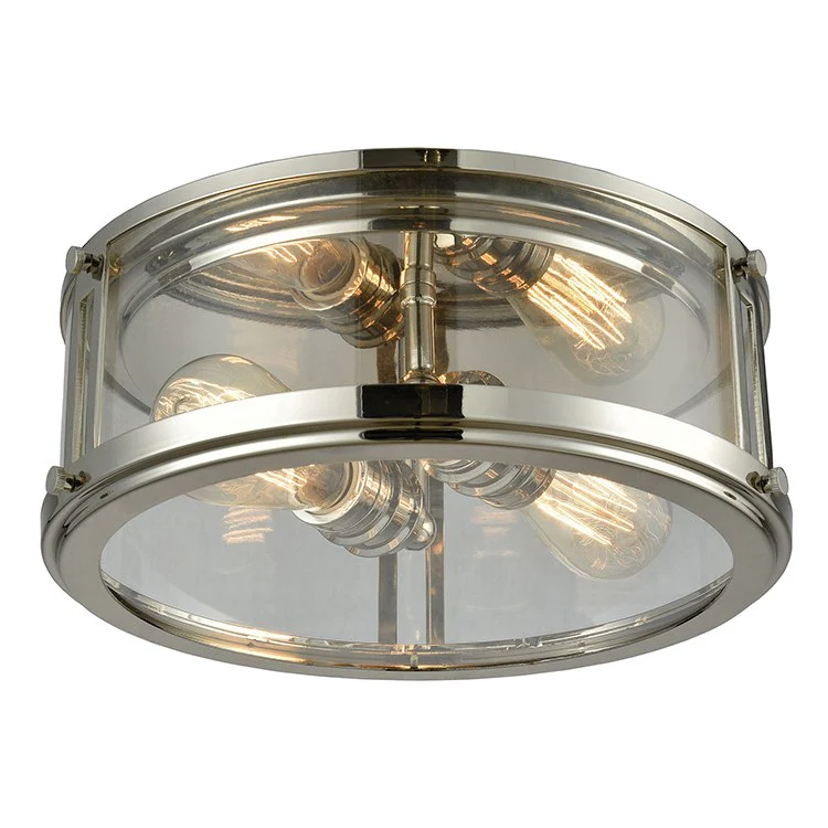 Coby Two-Light Flush Mount Ceiling Fixture - Frankwebs