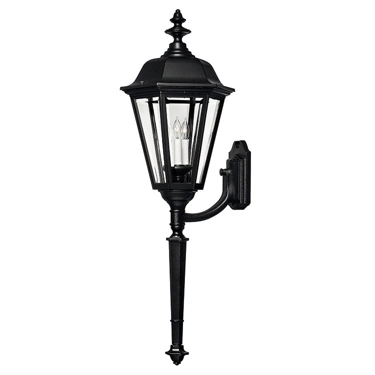 Manor House Three-Light Large Torch-Style Wall-Mount Lantern - Frankwebs