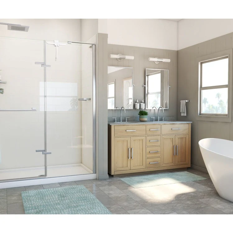 Towel Bar Odile Suite 18 Inch Single Brushed Chrome Brass Wall Mount - Frankwebs