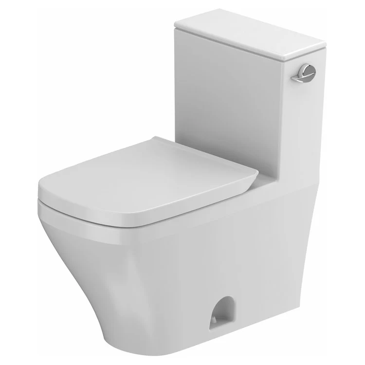 Toilet D-Neo 1PC White Elongated WaterSense/cCPU Listed 1.28 Gallons per Minute Left Hand - Frankwebs