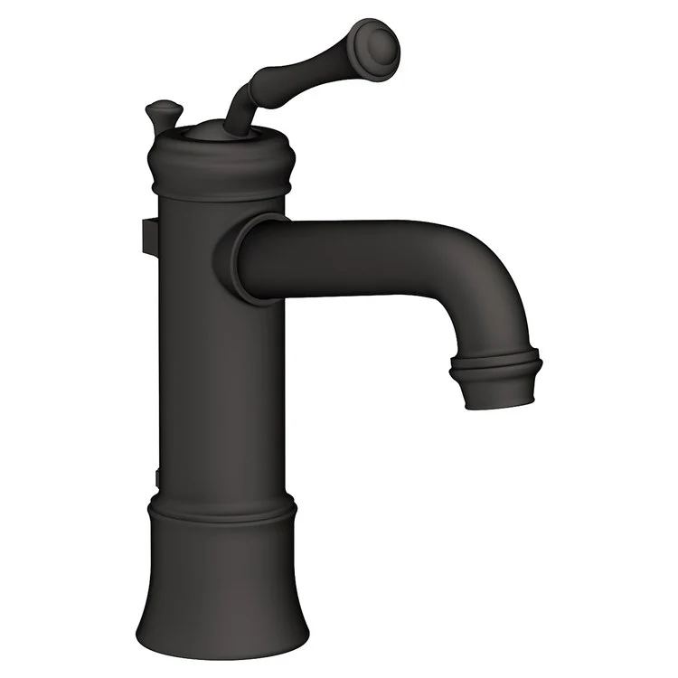Lavatory Faucet Astor 1 Lever ADA WaterSense Midnight Chrome 1.2 Gallons per Minute Pop-Up 1 Hole - Frankwebs