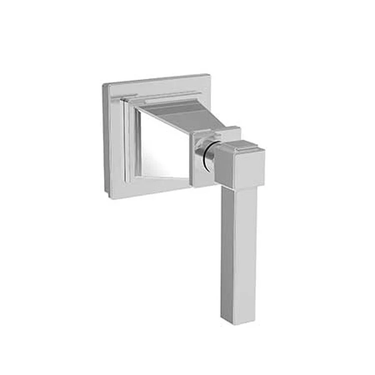 Diverter Handle Malvina Brass Flow Control Lever Polished Chrome Square Escutcheon - Frankwebs