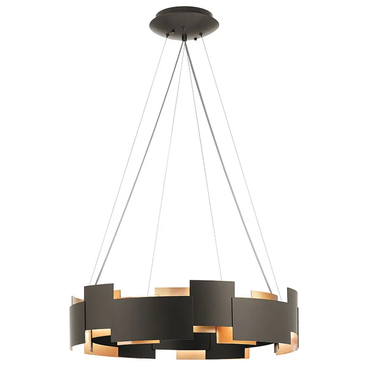 Moderne Two-Light LED Chandelier/Pendant - Frankwebs