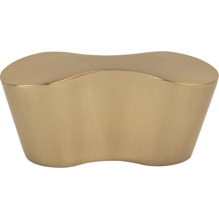 Knob Nouveau Infinity Brushed Satin Nickel Zinc Alloy 2-1/8 x 4/7 x 1 Inch 1 Inch - Frankwebs