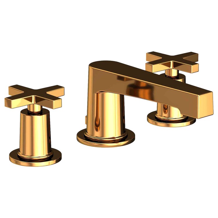 Lavatory Faucet Dorrance Widespread 8 to 20 Inch Spread 2 Cross ADA English Bronze 1.2 Gallons per Minute Brass Spout Height 2-5/16 Inch - Frankwebs