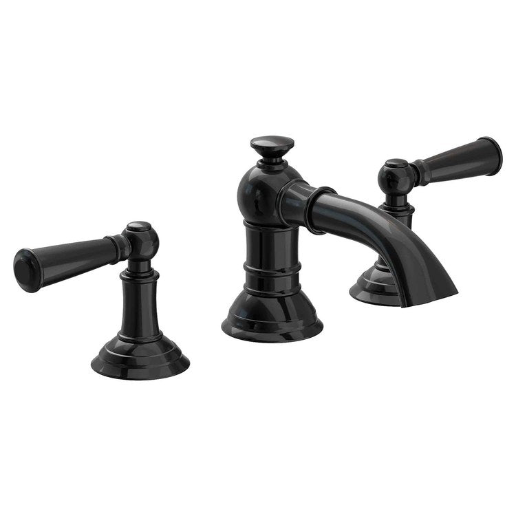 Lavatory Faucet Aylesbury Widespread 8 to 20 Inch Spread 2 Lever ADA White 1.2 Gallons per Minute Brass Spout Height 1-13/16 Inch - Frankwebs