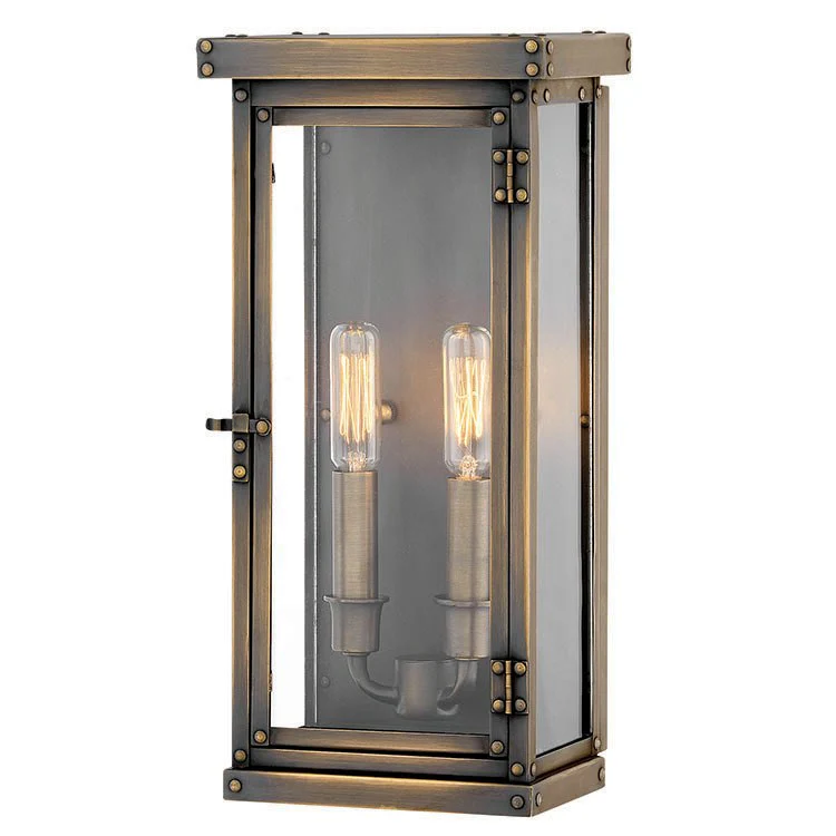 Hamilton Two-Light Medium Wall-Mount Lantern - Frankwebs