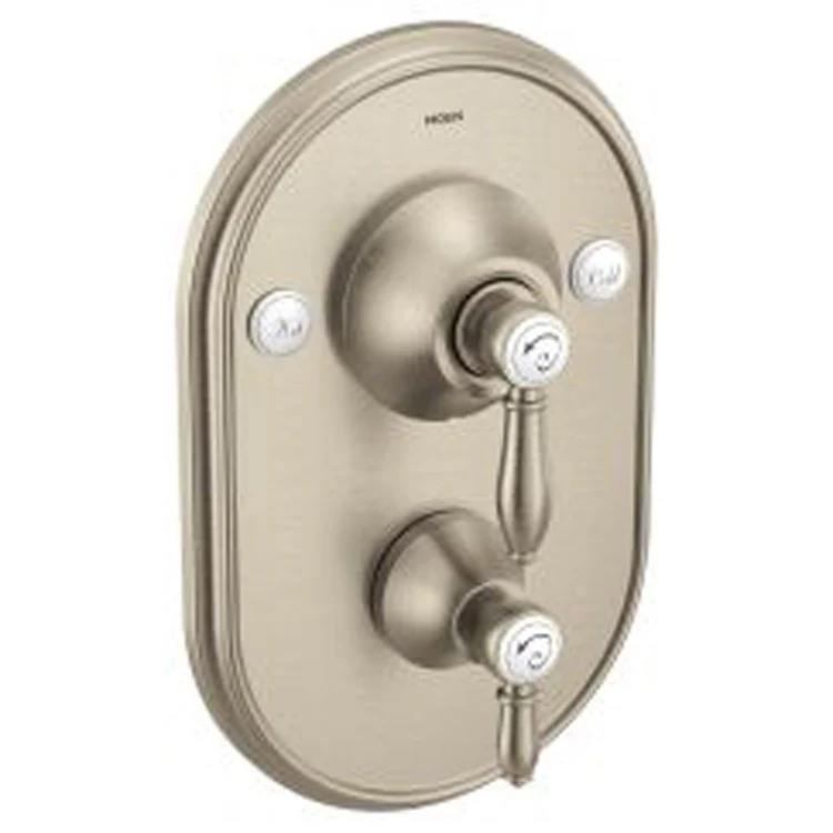 Valve Trim Weymouth Posi-Temp with Built In 3 Function Transfer 2 Lever Polished Nickel ADA - Frankwebs