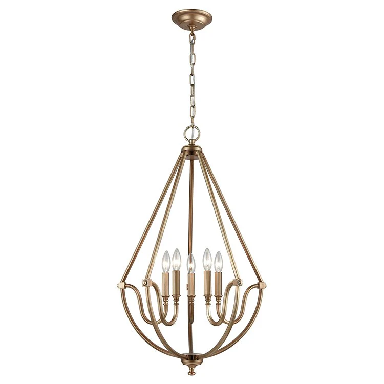 Stanton Five-Light Chandelier - Frankwebs