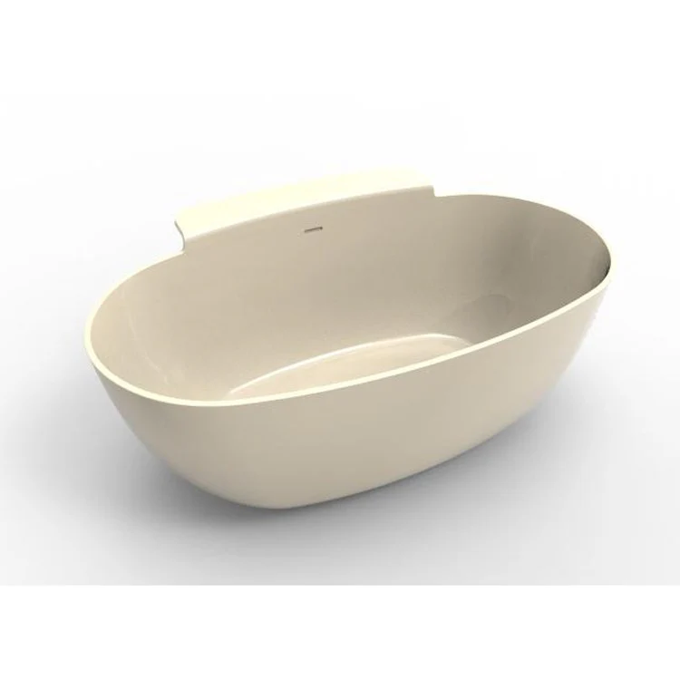 Air Tub Designer Collection Estee Freestanding Bone Oval Acrylic 66 x 32 x 24 Inch - Frankwebs