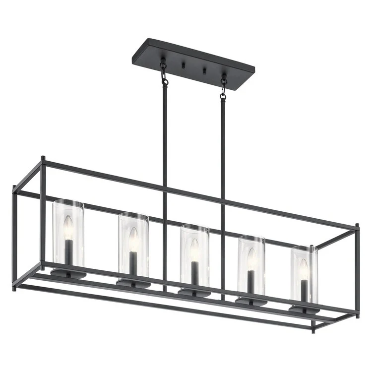 Crosby Five-Light Linear Chandelier - Frankwebs