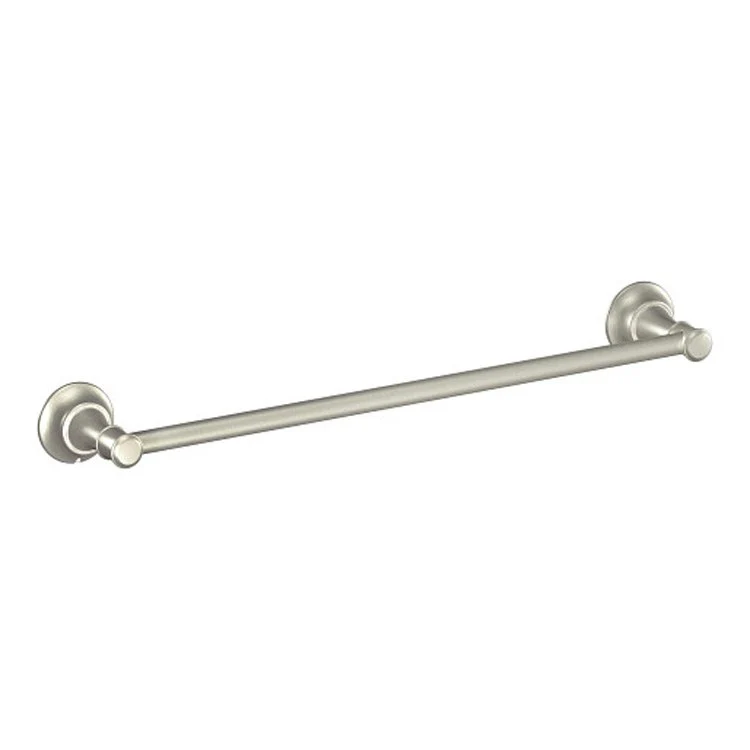 Towel Bar Gilmour 24 Inch Brushed Nickel Wall Mount Zinc - Frankwebs