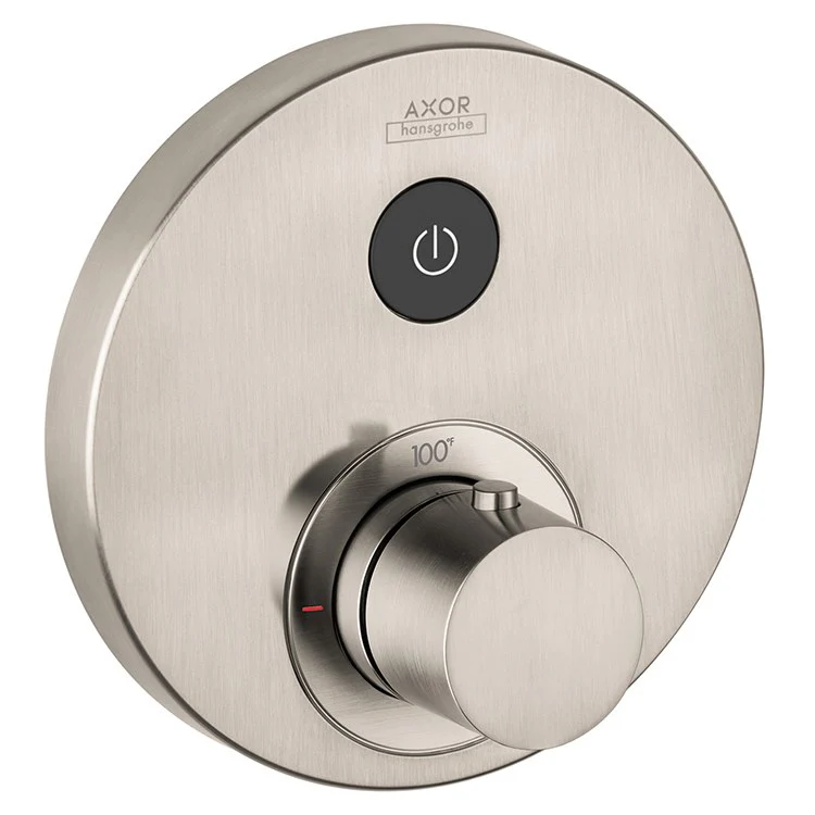 Thermostatic Trim ShowerSelect Round 1 Function 1 Knob Brushed Gold Optic 7.0 Gallons per Minute Metal - Frankwebs