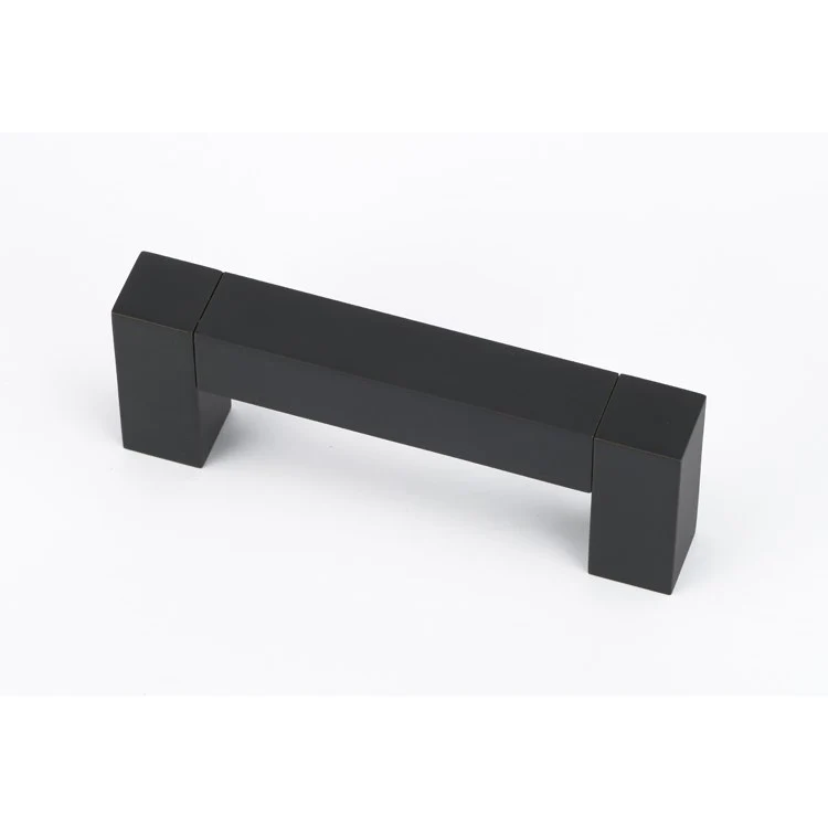 Pull Block Unlacquered Brass 3 Inch 3-5/8 Inch 1-1/2 Inch - Frankwebs
