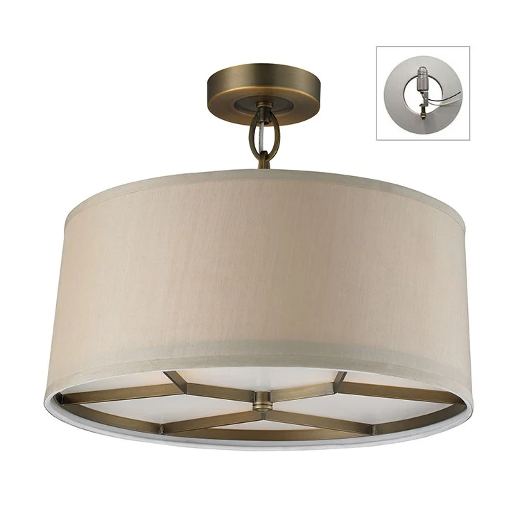 Baxter Three-Light Pendant with Recessed Light Kit - Frankwebs