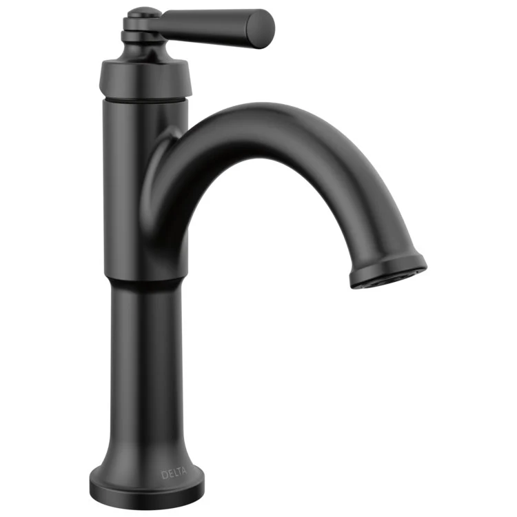 Lavatory Faucet Saylor 1 Lever ADA WaterSense Matte Black 1.2 Gallons per Minute 4-9/16 Inch - Frankwebs