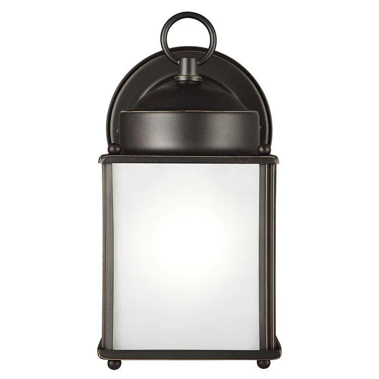 New Castle Single-Light LED Outdoor Wall Lantern - Frankwebs