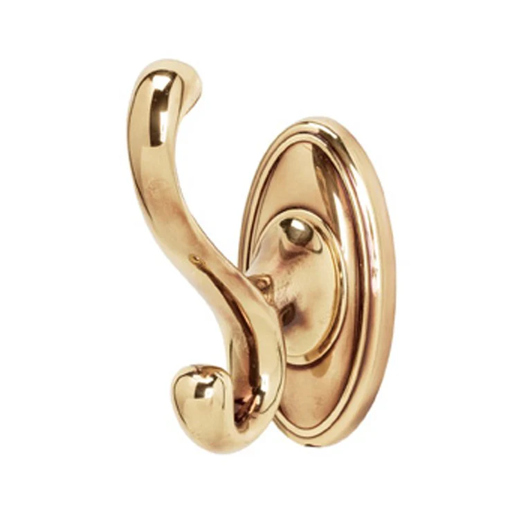 Robe Hook Classic Traditional Bath Universal Barcelona 4-1/16 Inch 3-3/4 Inch Wall Mount Brass - Frankwebs