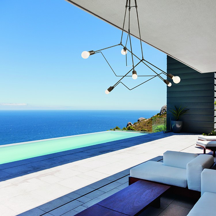 Divergence Six-Light Outdoor Pendant - Frankwebs