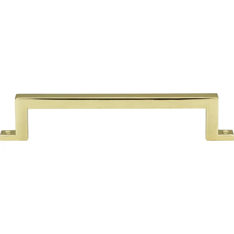Drawer Pull Atlas Campaign Bar Polished Brass Zinc Alloy 5-1/16 Inch - Frankwebs