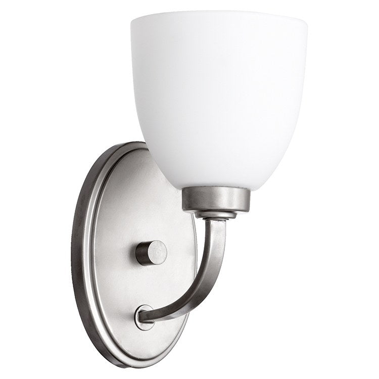 Reyes Single-Light Bathroom Wall Sconce - Frankwebs