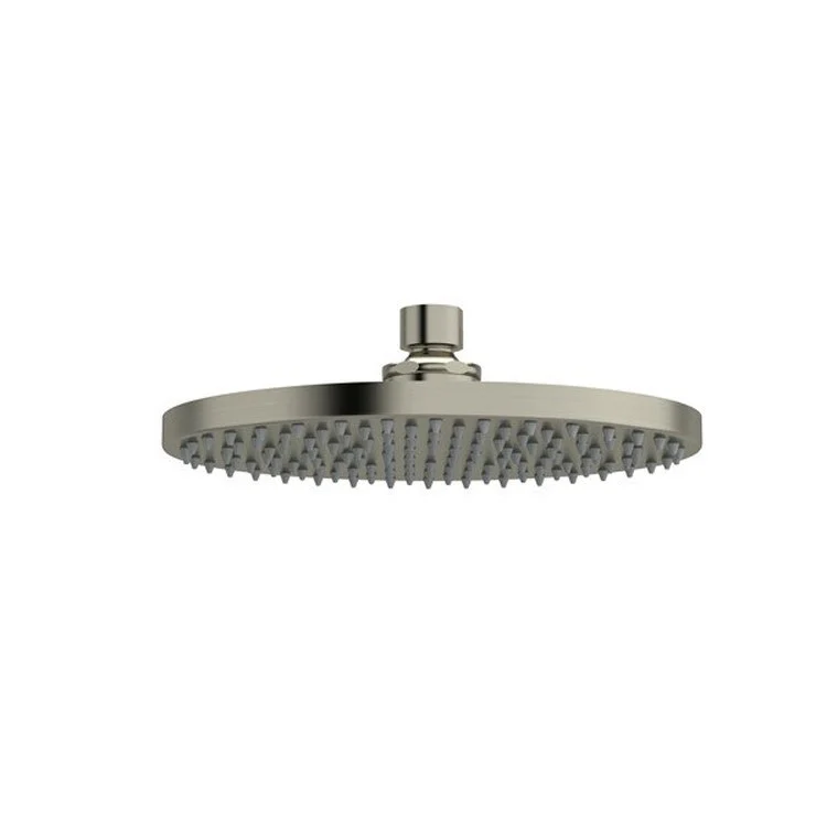 Showerhead 1 Function Rain Round Polished Nickel 8 Inch 2.0 Gallons per Minute - Frankwebs