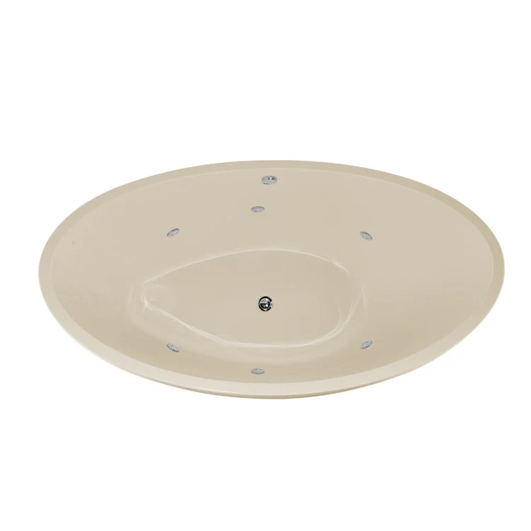Whirlpool Tub Designer Collection Carli 66 x 36 x 27 Inch Drop-In Center Drain White Oval - Frankwebs