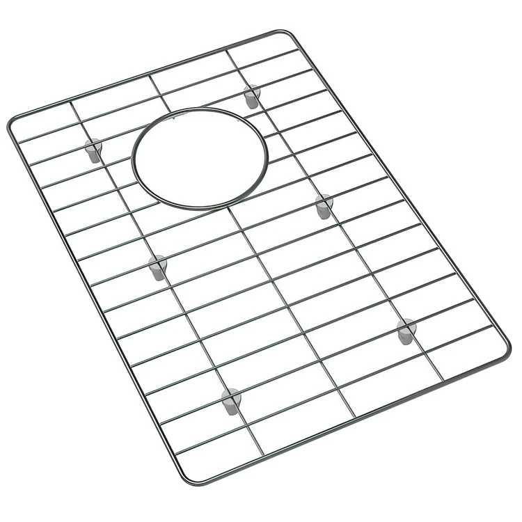 Sink Grid Bottom Grid 11 x 16 Inch Polished Stainless Steel for Fits Crosstown Bowl Size 12x17 Inch Bowls with Rear Center Drain Opening - Frankwebs
