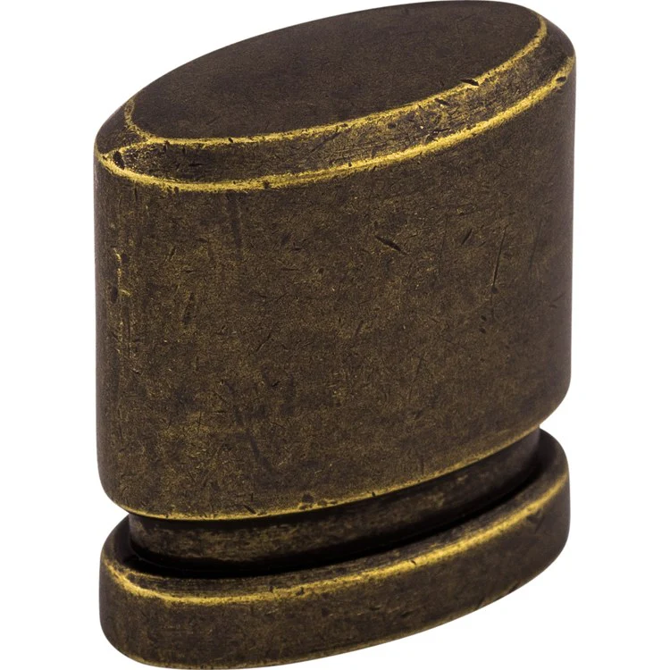 Knob Sanctuary Oval German Bronze Zinc Alloy 1 Inch - Frankwebs