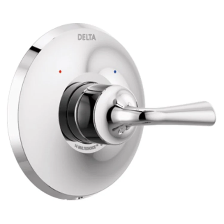 Valve Trim Kayra Monitor 14 1 Lever Brilliance Stainless ADA for MultiChoice Universal Rough-In Valve R10000 Series - Frankwebs