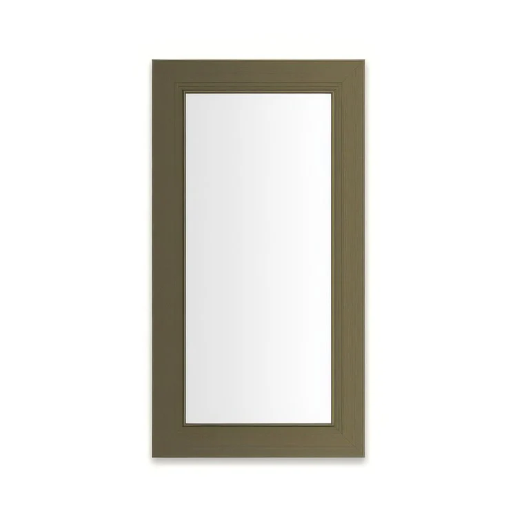 Medicine Cabinet Main Line 16 x 30 Inch 1 Doors Framed Mirror Nickel Flat Top Merion Frame Slow Close Hinges 4 Inch - Frankwebs