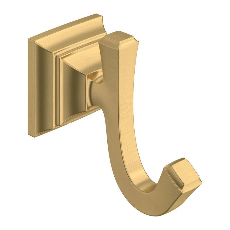 Robe Hook Town Square S Single Brushed Cool Sunrise Wall Mount Metal - Frankwebs