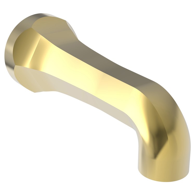 Tub Spout Less Diverter Satin Nickel PVD 7-5/9 Inch Brass - Frankwebs