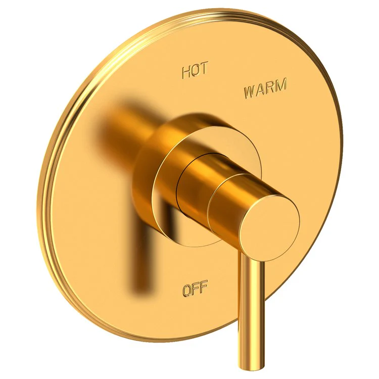 Pressure Balance Valve Trim East Linear Round 1 Lever Antique Copper ADA Depth 3 Inch - Frankwebs