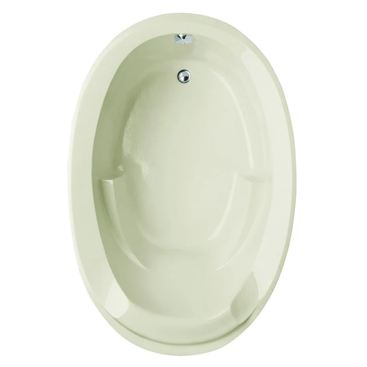 Air Tub Designer Collection Deanna Drop-In Bone Oval 6 Jet Acrylic 60 x 36 x 22 Inch - Frankwebs