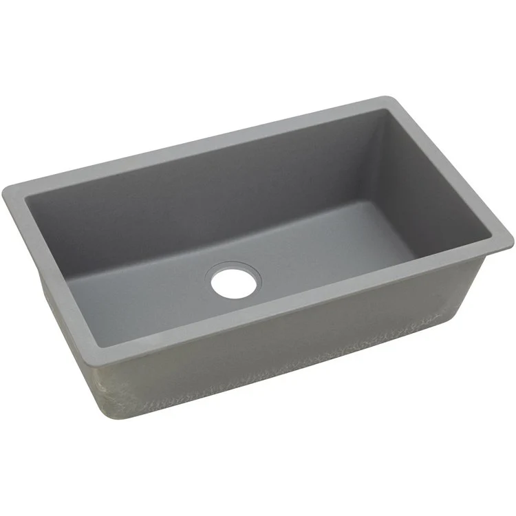 Kitchen Sink Quartz Classic 33 x 18.5 Inch Single Bowl White Undermount - Frankwebs