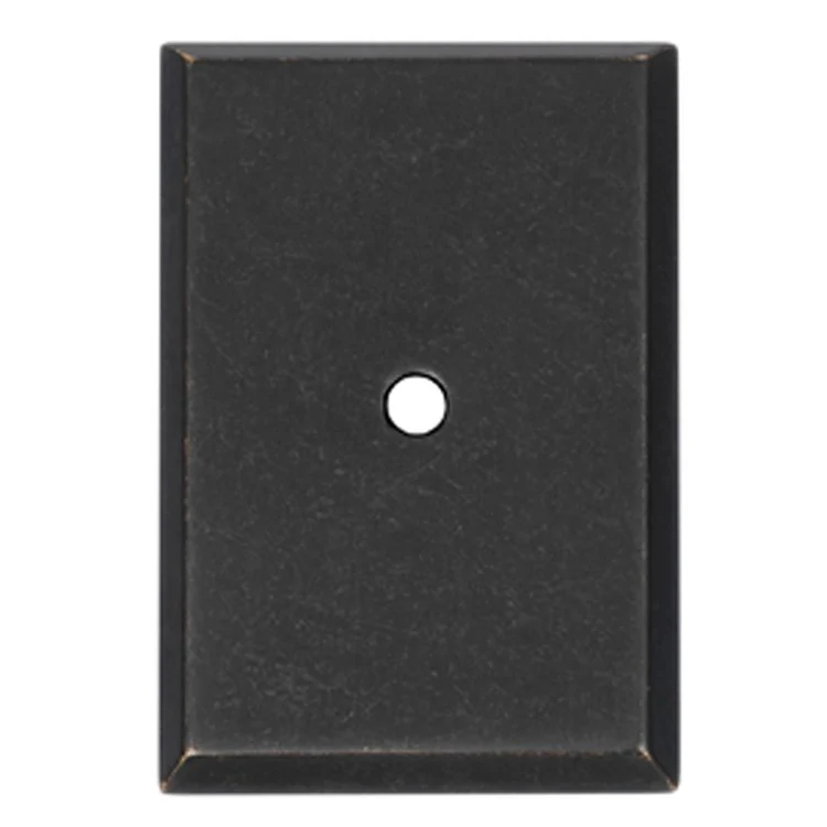 Backplate A610-38 1-1/2 x 2-1/4 Inch Polished Antique Brass - Frankwebs