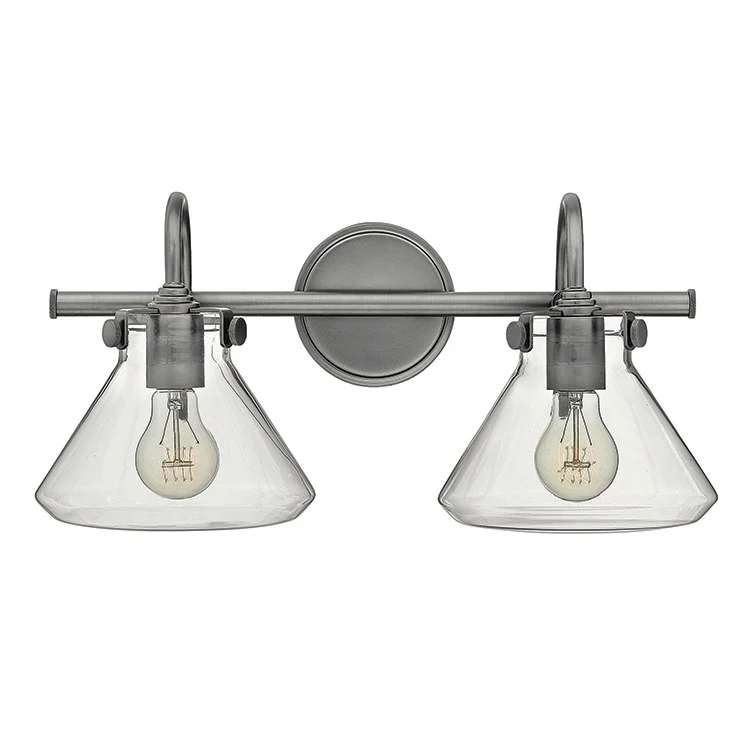 Congress Two-Light Bathroom Lighting Fixture - Frankwebs