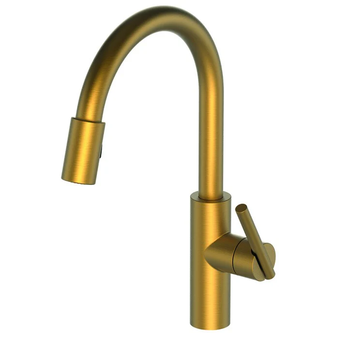 East Linear Single Handle Pull Down Kitchen Faucet - Frankwebs