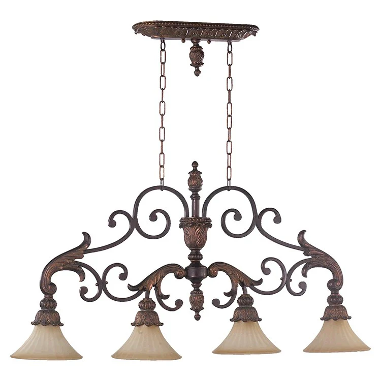 Madeleine Four-Light Island Chandelier - Frankwebs