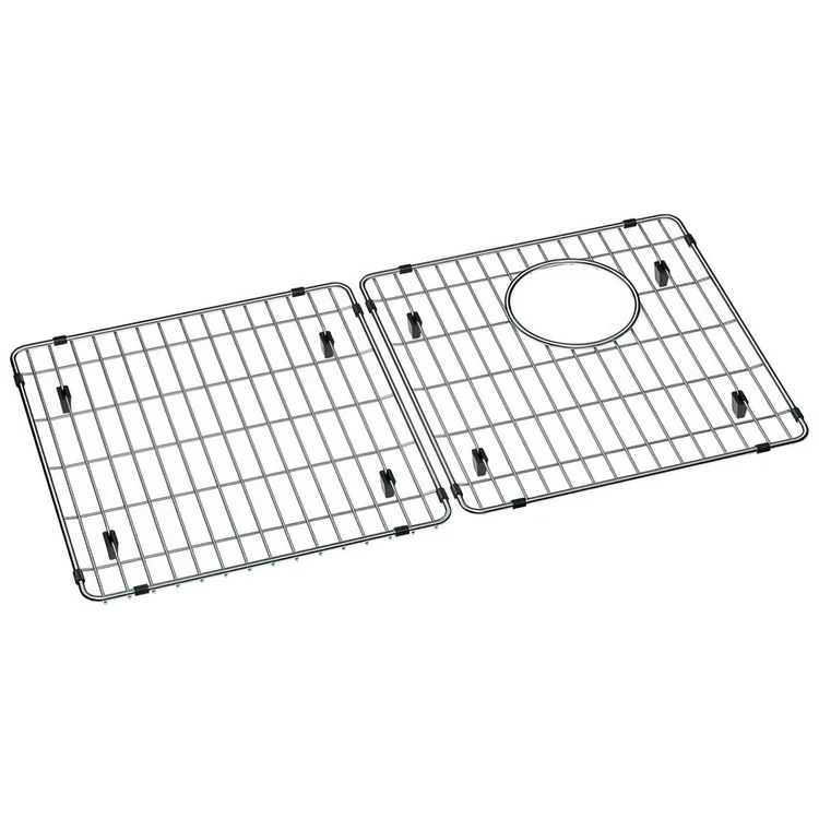 Sink Grid Bottom Grid 28.5 x 14.5 Inch Stainless Steel for Fits Bowl Size 30-5/16x16-13/32 Inch Bowls with Rear Right Drain Opening - Frankwebs