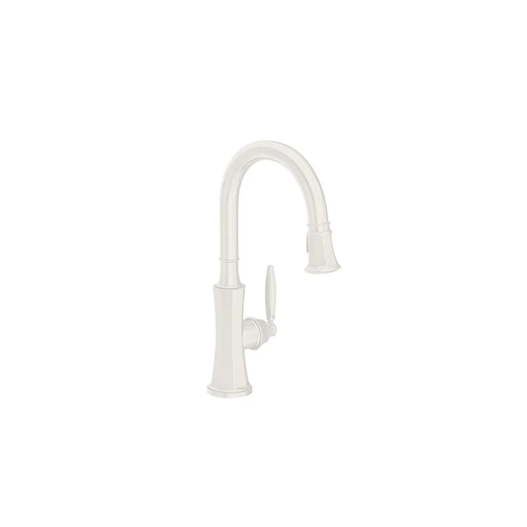 Metropole Single Handle Pull Down Bar/Prep Faucet - Satin Bronze PVD - Frankwebs