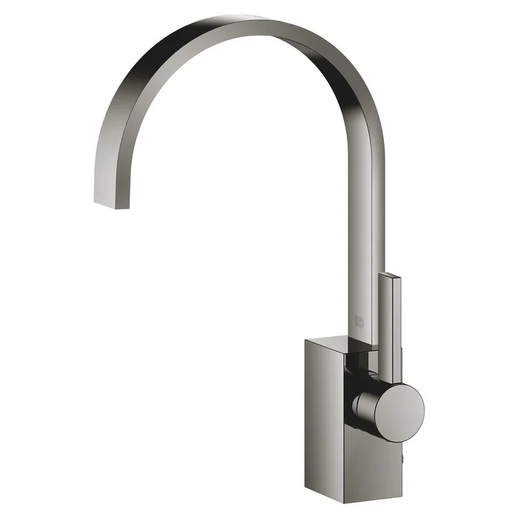 Lavatory Faucet MEM Mixer 1 Lever ADA Brushed Dark Platinum 1.2 Gallons per Minute Pop-Up Waste 1 Hole - Frankwebs