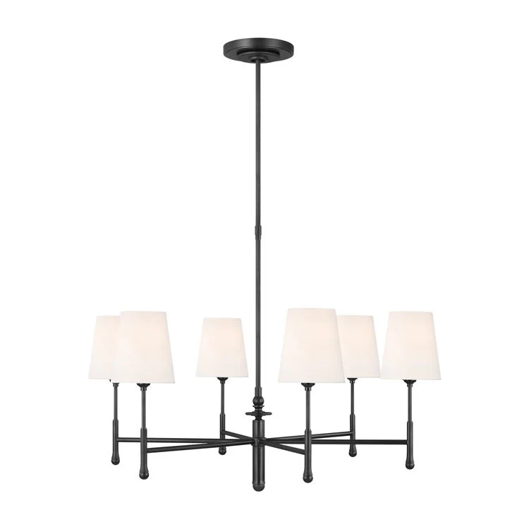 Capri Six-Light Chandelier by Thomas O'Brien - Frankwebs