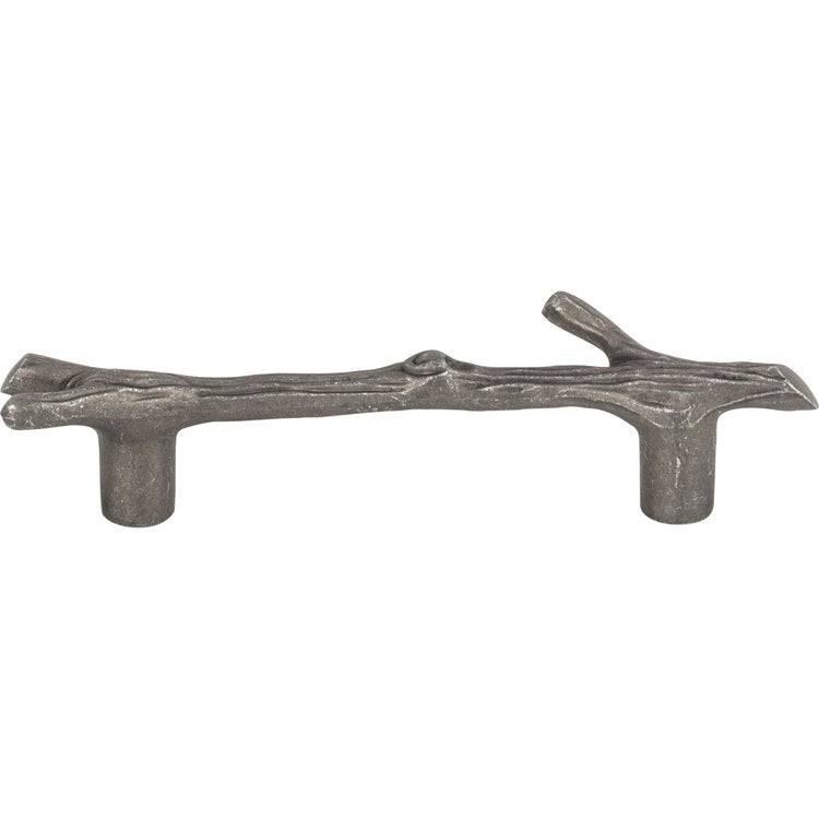 Drawer Pull Atlas Nature Twig Burnished Bronze Zinc Alloy 3 Inch 4-1/2 x 1/2 Inch - Frankwebs