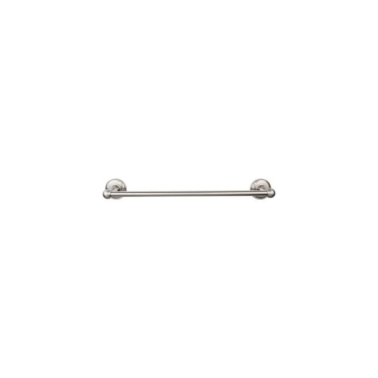 Towel Bar Edwardian 30 Inch Beaded Backplate Polished Chrome Zinc Alloy for Bath Hardware - Frankwebs