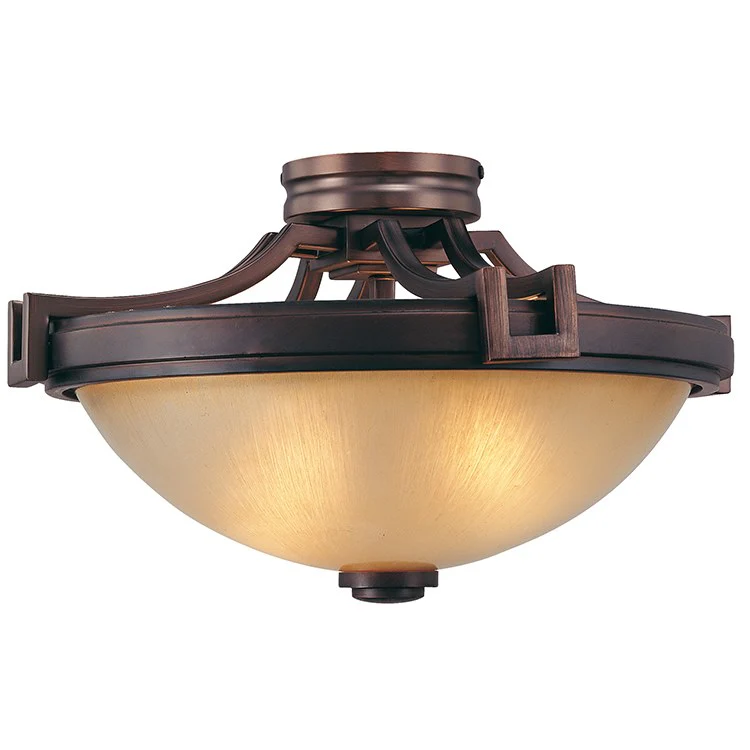 Underscore Two-Light Semi-Flush Mount Ceiling Fixture - Frankwebs