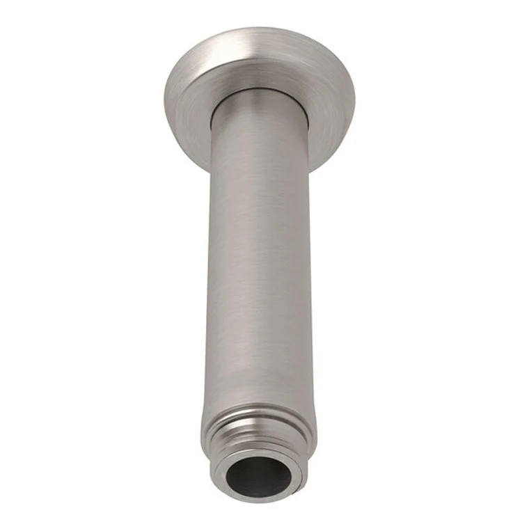 Shower Arm Holborn Polished Nickel 4 Inch 1/2 Inch Inlet & 1/2 Inch Outlet Brass Ceiling Mount - Frankwebs