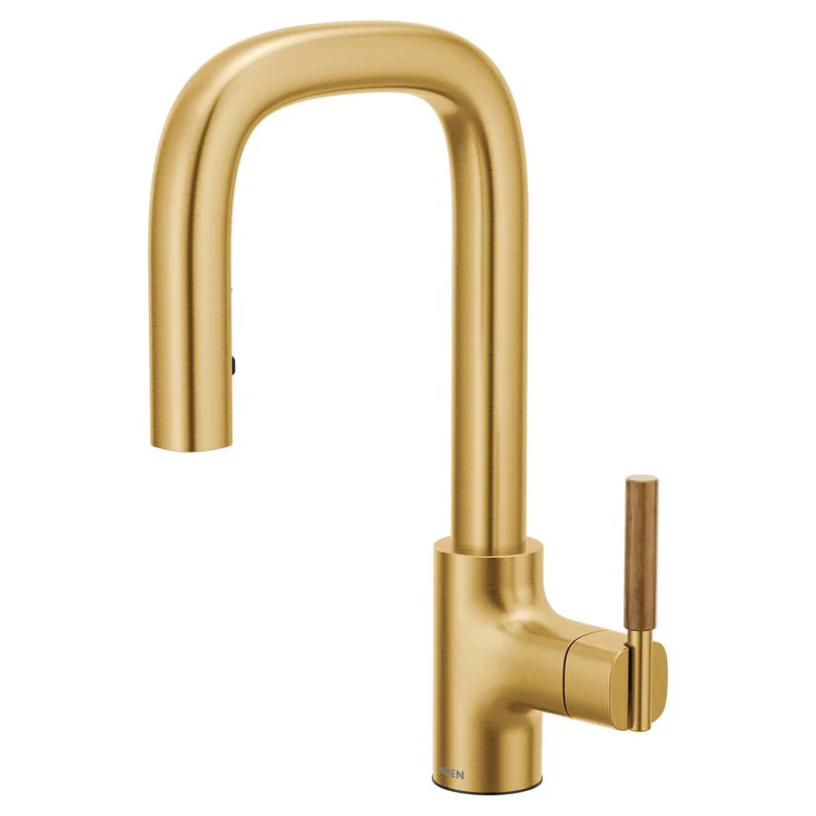 Bar Faucet Tenon 1 Lever ADA CALGreen Brushed Gold PowerBoost 1.5 Gallons per Minute - Frankwebs