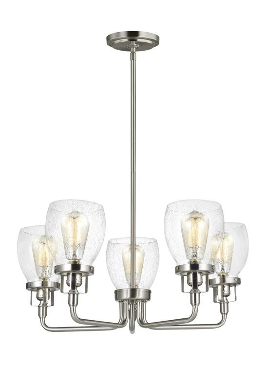 Belton Five-Light LED Uplight Chandelier - Frankwebs